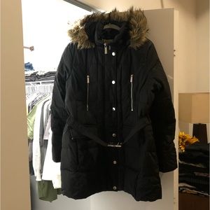 Michael Kors Black Puffer sz. XL w/flaw